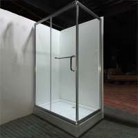 2020 High quality 6mm clear glass Sliding shower room free standing shower enclosure