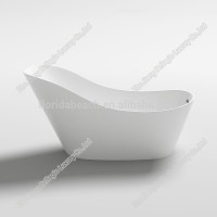 Customized Factory price man-made  freestanding acrylic bath tubs supplier